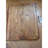 Tablou sculptat din lemn masiv (retur)