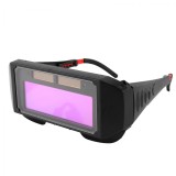 Защитни очила при заваряване, LCD дисплей, течни кристали, автоматично затъмняване, слънчево зареждане