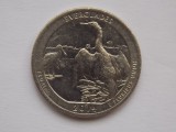QUARTER DOLLAR USA-2014-COMEMORATIVA-EVERGLADES