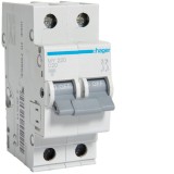 Siguranta automata 20A 2P Curba C 4,5ka Hager MY220