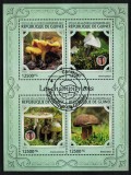 Guineea 2017: Timbre Ciuperci - Set Complet Colita + Bloc, Colectie Tematica Micologie