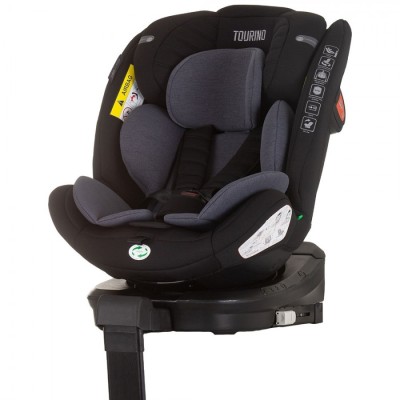 Scaun auto Chipolino Tourino I-Size 40-150 cm obsidian cu sistem Isofix foto