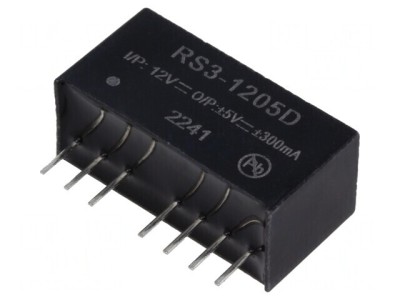 Convertor DC/DC 3W 9-18V la 5V/-5V SIP8 foto