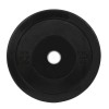 Disc Greutate Cauciuc SPORTMANN - 25 kg / 51 mm, Negru