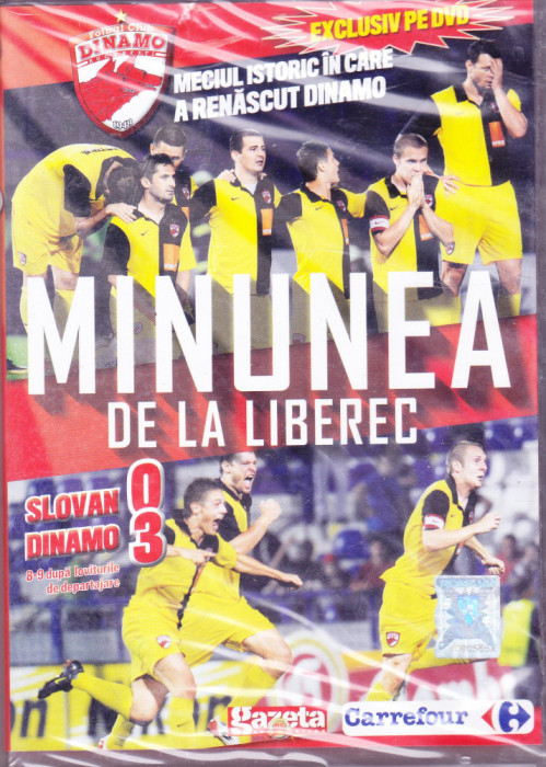 DVD Fotbal: Minunea de la Liberec ( original; SIGILAT )