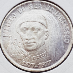 683 San Marino 1000 Lire 1977 Brunelleschi km 72 argint