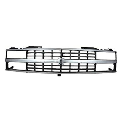 Grila radiator, masca fata Chevrolet C/K/Silverado Classic, 09.1987-1993, parte montare centrala, 253505-1, Aftermarket foto