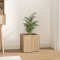 Gossi jardiniera cutie, stejar sonoma, 40x40x40 cm, lemn compozit