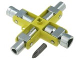 Cheie pentru dulapuri de comandă 96x92mm terminaţii rotative