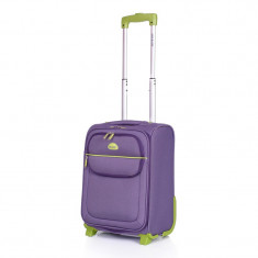 Troler Superlight Lamonza, 42 x 31 x 19 cm, Mov/Verde foto
