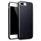 Husa iPhone 8 / iphone 7 tip carcasa slim din silicon mat, Negru