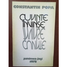 Cuvinte invinse- Constantin Popa