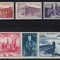 MONACO 1947 - Expozitii, primele timbre in SUA 100 de ani/ serie completa MNH