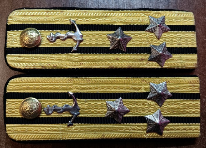 C1 14 - Grade militare - veston - comunism RSR - colonel marina militara