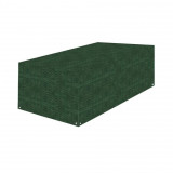 Husa protectie mobilier gradina, polietilena, verde, 240x180x100 cm, Isotrade