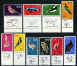 Israel 1963 - Păsări, serie neuzata cu tabs