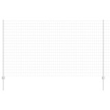 VidaXL &Icirc;ngrădire cu st&acirc;lpi Argintiu 1.4 x 10 m Oțel 3336157