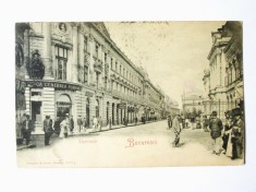 București-Strada Lipscani,case de schimb c.poș.cir.1902,stamp.Zorleni/Jud.Tutova