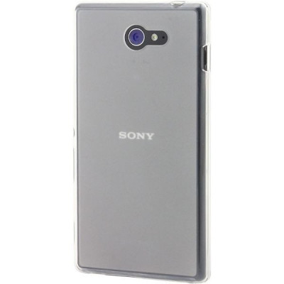 Husa Sony Xperia M2 TPU Transparenta foto