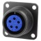 Conector circular 14S, 5 pini, 13A