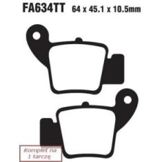 Klocki Ham. Moto. Ajp Pr3 125 Enduro (12-14) 247273 EBCFA634TT