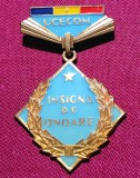 Insogna UCECOM membru de onoare fruntas