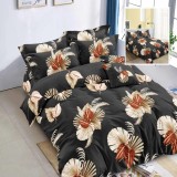 Cumpara ieftin Lenjerie pat dublu,bumbac finet,6 piese,cearceaf normal 220x240cm, cearceaf pilota 200x220cm, 2 fete de perna 50x70, 2 fete de perna 70x70-M256