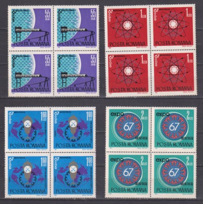 EXPO 1967 MONTREAL LP. 665 MNH foto