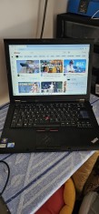 LENOVO TINKPAD T410 , PROCESOR i5-2,67 GHz/RAM 4GB, SSD 240 GB, WIN 10 ,TINE BATERIA ,SE VINDE CU INCARCATOR .