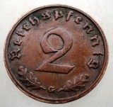 2.913 GERMANIA 2 REICHSPFENNIG 1939 G