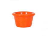 Set 6x Bol rotund din melamina portocalie, cca 40 ml