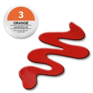 3 Orange 5g &amp;ndash; gel UV colorat foto
