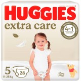 Scutece Huggies Extra Care Jumbo nr 5, 11-25 kg, 28 buc