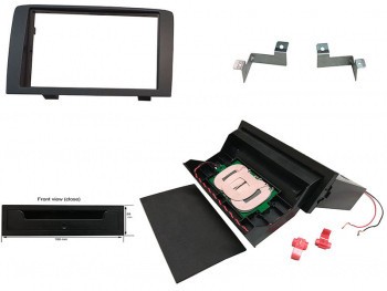 Kit rama radio cu incarcator wireless Fiat Idea 2005- foto