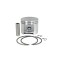 Piston complet compatibil Stihl MS 290, 029, 45 mm, bolt 10, PowerX