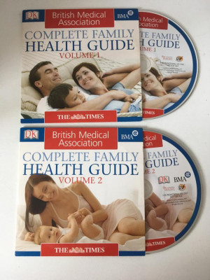 *DD - lot 2 CD-Rom Complete Familyl Health Guide British Medical Association foto