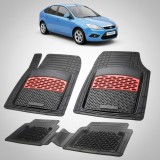 Covorase Ford Focus Mk2 Compatibile Hatchback 2005-2011 | Red