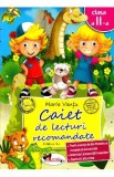 Caiet de lecturi recomandate - Clasa 2 - Maria Vantu