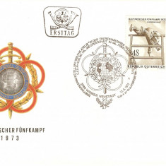 MILITARI CONCURS INTERNATIONAL AUSTRIA FDC 1973