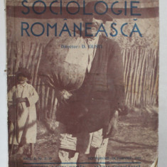 REVISTA ''SOCIOLOGIE ROMANEASCA'', ANUL II, NR. 9-10, SEPTEMBRIE-OCTOMBRIE 1937