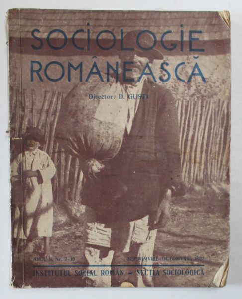 REVISTA &#039;&#039;SOCIOLOGIE ROMANEASCA&#039;&#039;, ANUL II, NR. 9-10, SEPTEMBRIE-OCTOMBRIE 1937