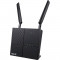 Router wireless ASUS 4G-AC53U AC750 Dual-Band Control Parental Guest Network Antene 4G LTE Detasabile Negru