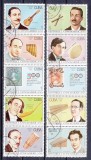 A12 S7 11 - Timbre vechi si foarte vechi - Cuba - istoria tarilor latino americane - straifuri de cate cinci timbre - 1991