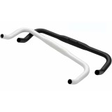 Ghidon cursiera Bull Horn, aluminiu, latime 400mm, &Oslash;25.4, culoare alb Cod:484000345RM