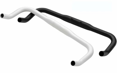 Ghidon Bull Horn Alu L-400mm &amp;Atilde;&amp;tilde;31,8 OverSize Alb Cod:484000355RM foto