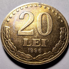 Moneda 20 lei 1996 RARA (tiraj 500.000)