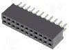 Conector 22 pini, seria {{Serie conector}}, pas pini 1.27mm, CONNFLY - DS1065-03-2*11S8BV