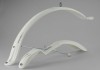 Set 2 Aparatori Roti Bicicleta Simpla RAPTOR SHORT STAYS 26-28&#039;&#039; Plastic, Montare Amortizor/Furca, 250g