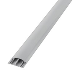 Canal cablu pardoseala cu capac, 2m - DLX PVCO-520-12
