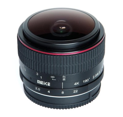 Obiectiv Manual Meike 6.5mm F2.0 APS-C Fisheye foto